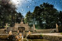 Hellbrunn Wasserspiele Brunnengrotte Sternweiher mit Wassertropfen (c) Schlossverwaltung Hellbrunn Foto Sulzer (klein)