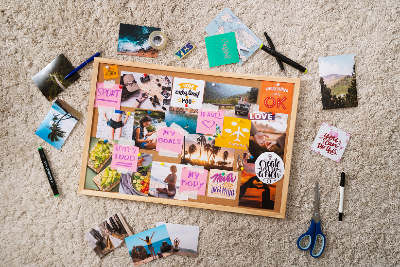 inspiring-vision-board-with-quotes 1