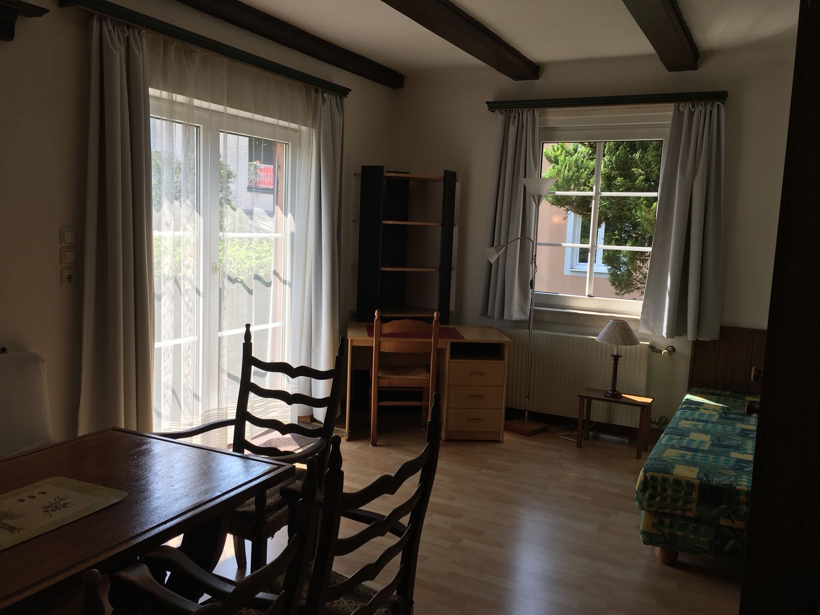 Zimmer 1 - 18m2 mit Terasse