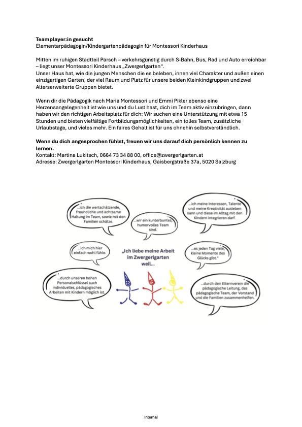 KinderhausZwergerlgarten_ Teamplayerin - 15H Apr25