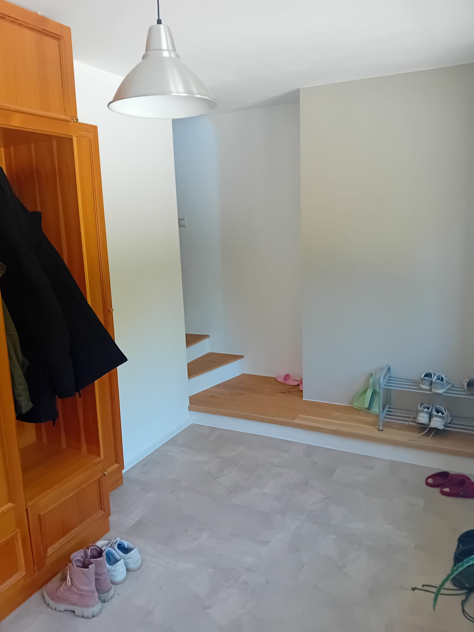 Garderobe Aufgang