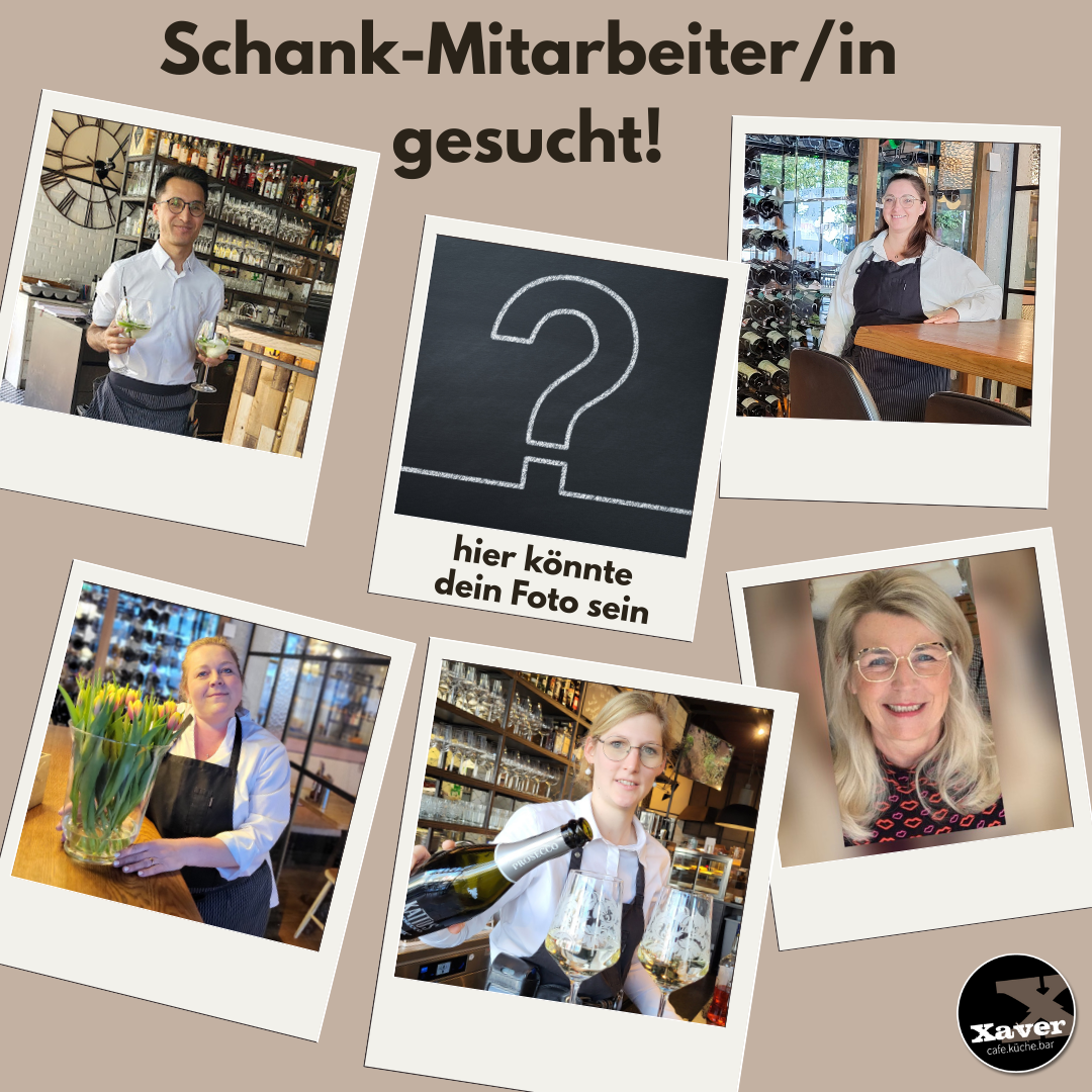 Schank Mitarbeiter gesucht