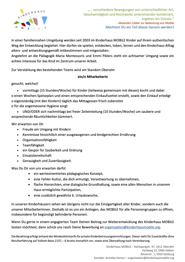 2510_Ausschreibung KochenReinigung