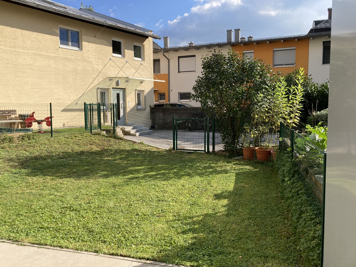 Schöne 50m² Wohnung mit großem Garten und TG-Platz in Salzburg Gnigl – ab sofort