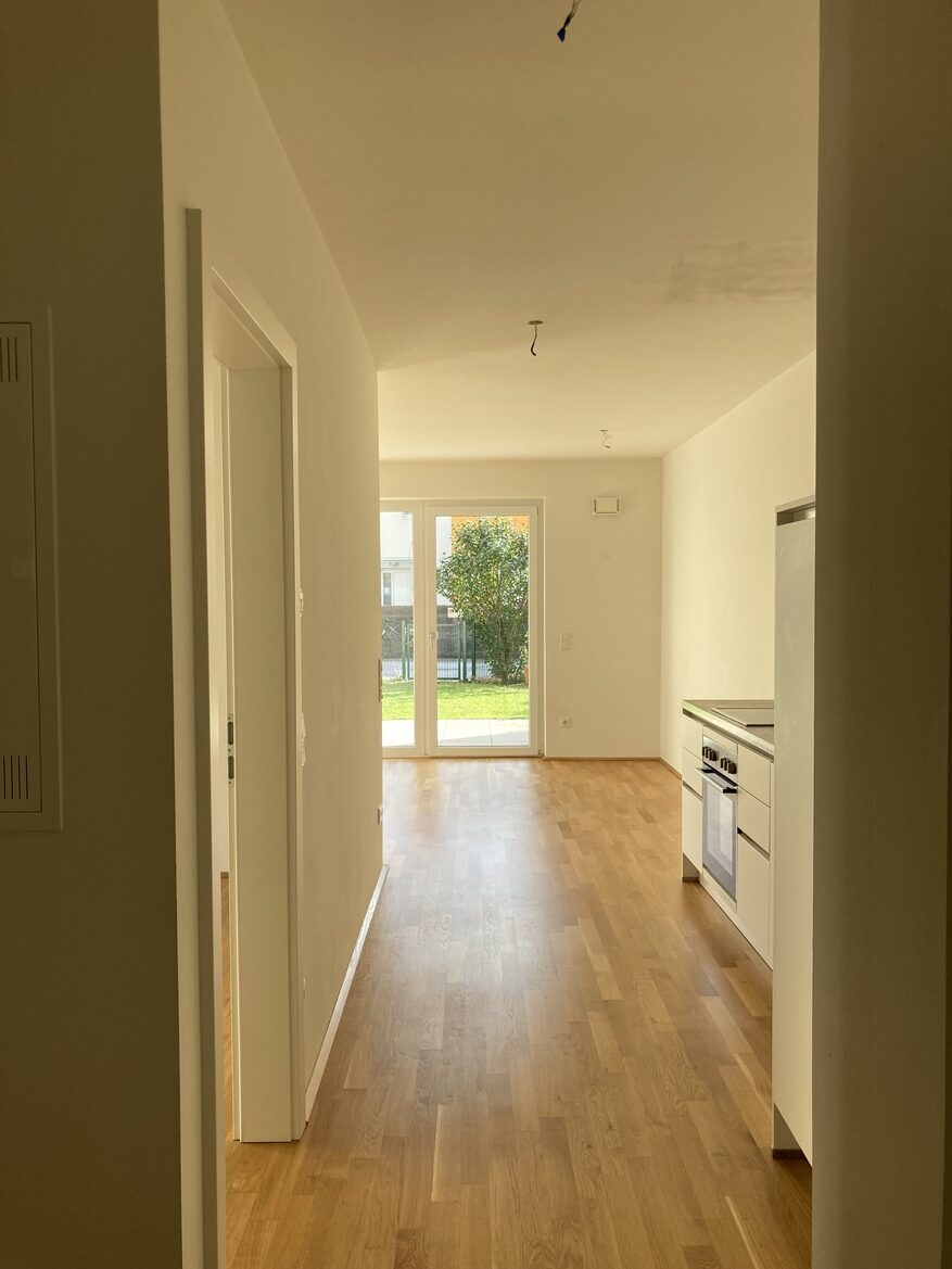 Schöne 50m² Wohnung mit großem Garten und TG-Platz in Salzburg Gnigl – ab sofort