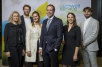 Das Team von umwelt service salzburg bei der Impulsgala2025.