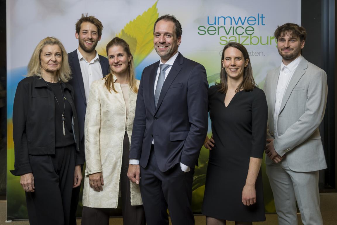 Das Team von umwelt service salzburg bei der Impulsgala2025.
