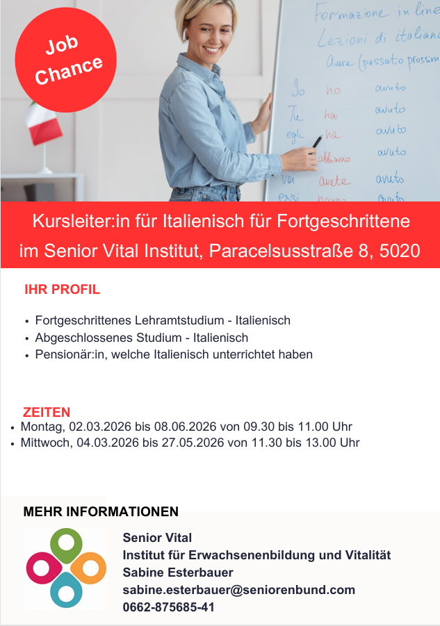 Italienisch Frühling 2026