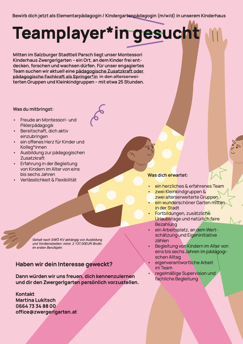 Pädagogische Zusatzkraft 2026