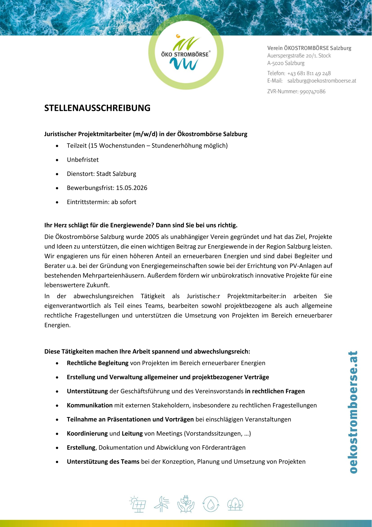 Stellenausschreibung Jurist_02.04.2026
