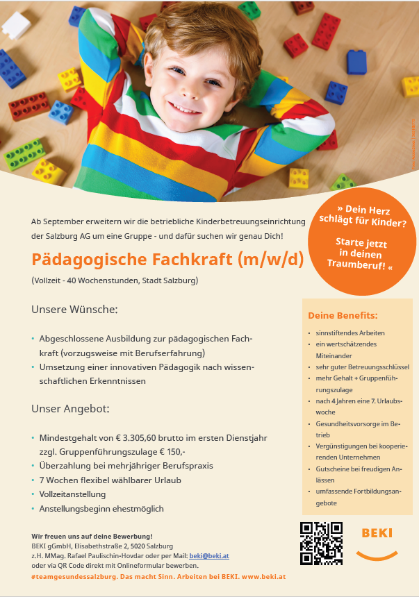 Pädagogische Fachkraft