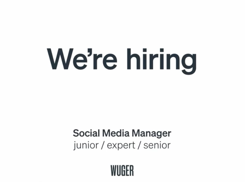 Wir suchen: Social Media Manager (m/w/d)