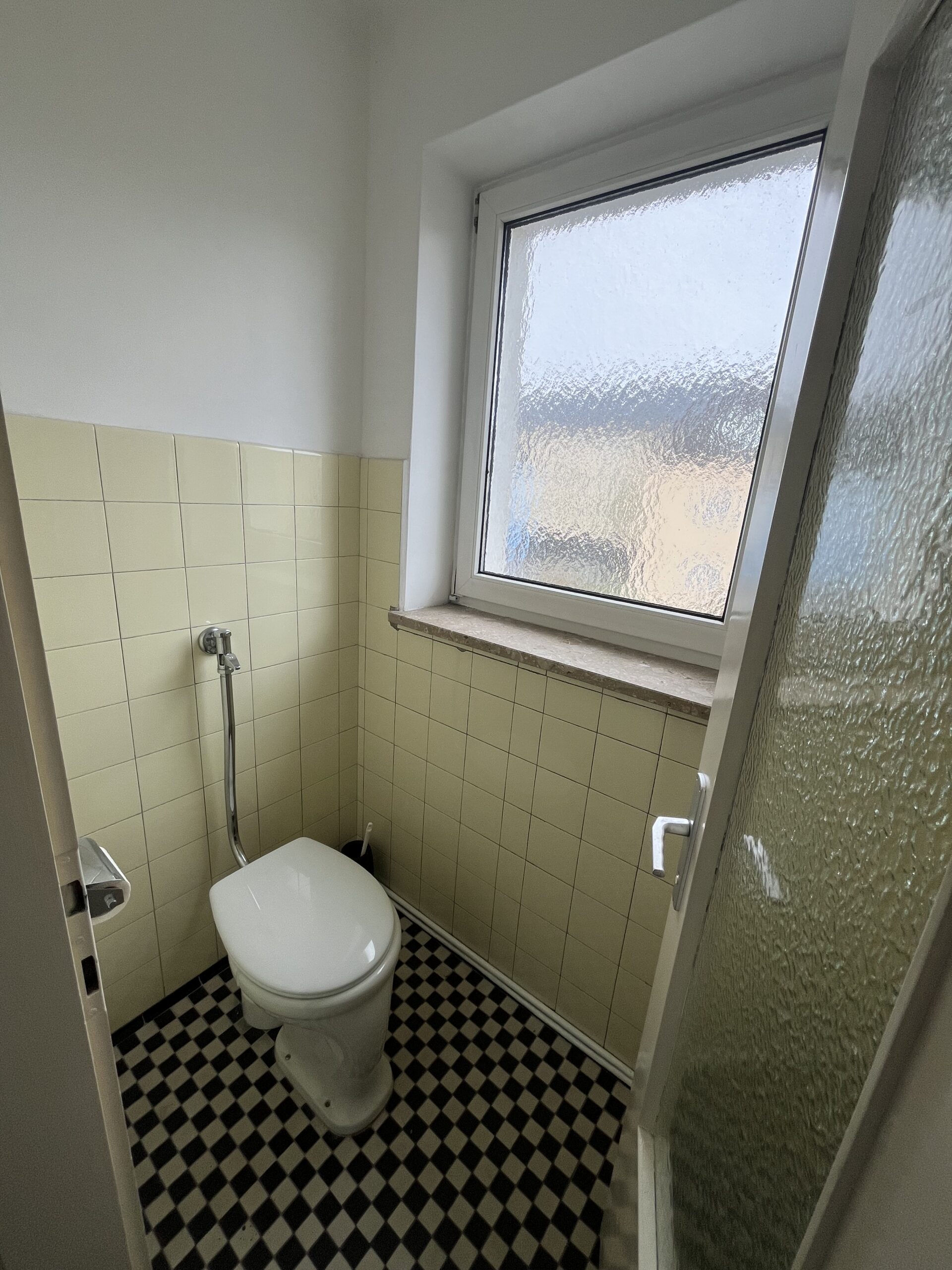 Toilette oben