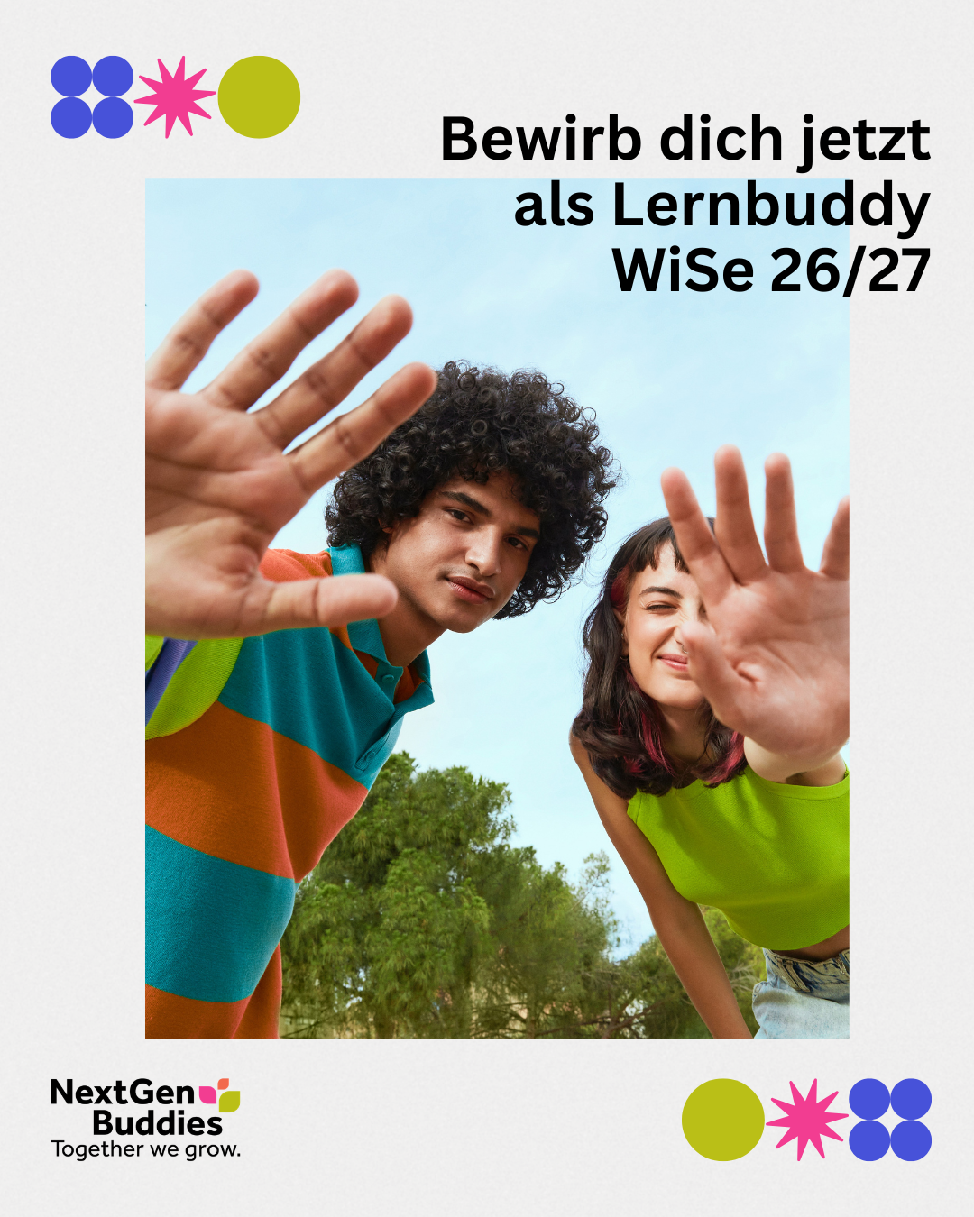 Bewerbung Wintersemester 2026 NGB