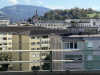 Weitblick vom Balkon