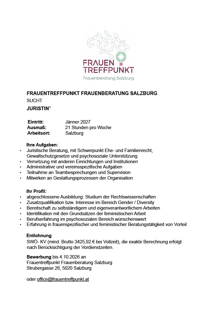 StellenausschreibungJuristin26