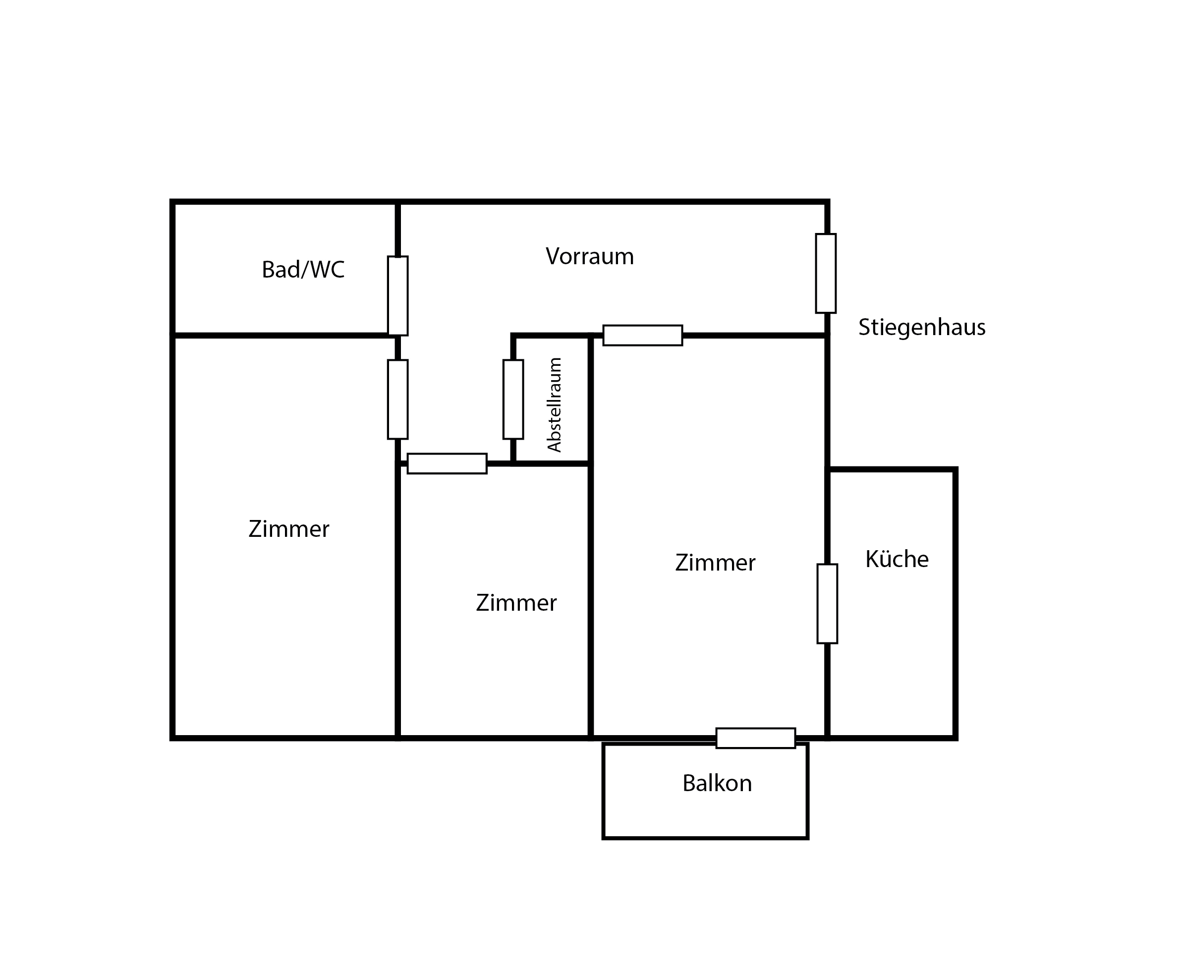 Grundriss Wohnung